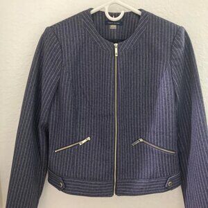 Blue with white lines Tommy Hilfiger Blazer Jacket